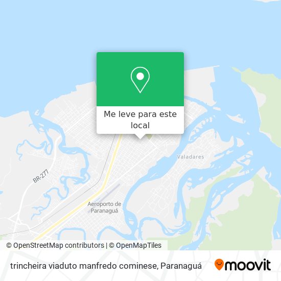 trincheira viaduto manfredo cominese mapa