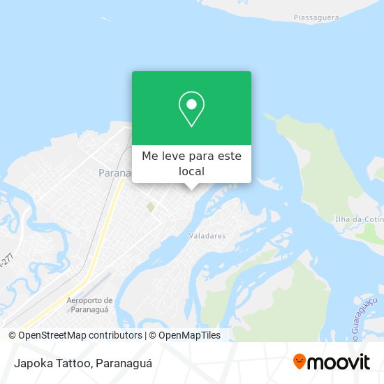 Japoka Tattoo mapa