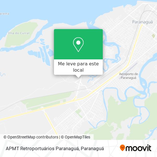 APMT Retroportuários Paranaguá mapa