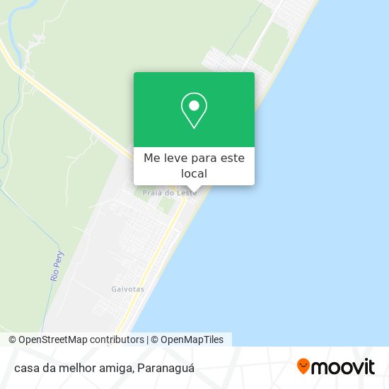 casa da melhor amiga mapa