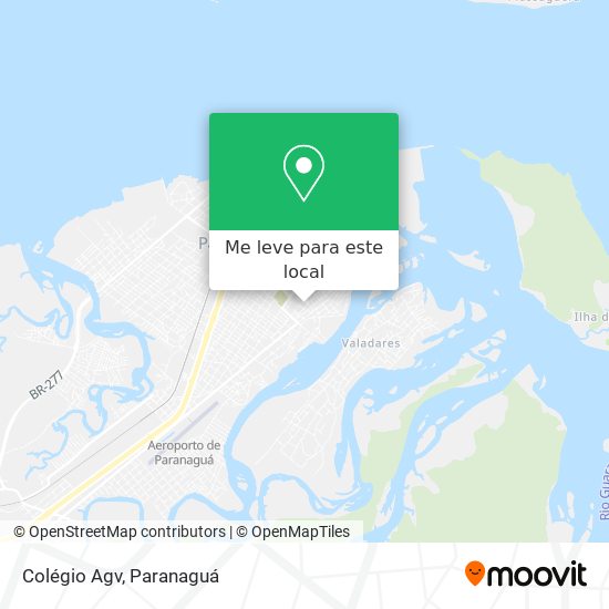 Colégio Agv mapa