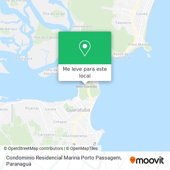 Condominio Residencial Marina Porto Passagem mapa