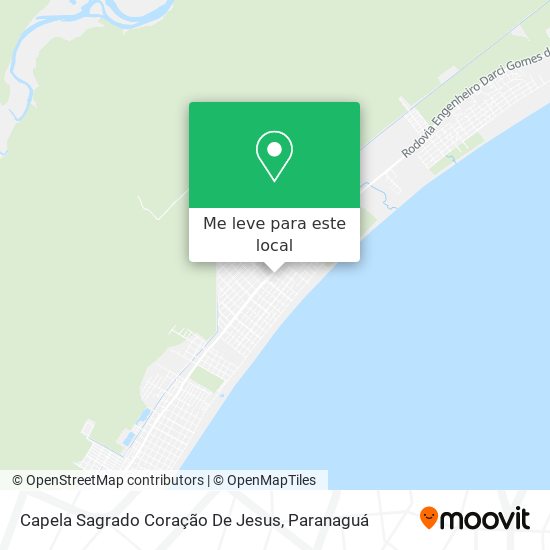 Capela Sagrado Coração De Jesus mapa