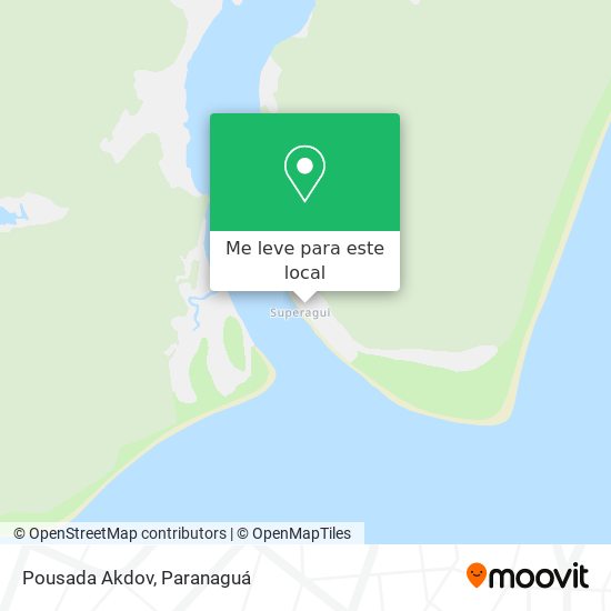 Pousada Akdov mapa
