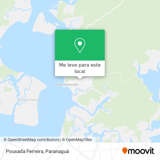 Pousada Ferreira mapa