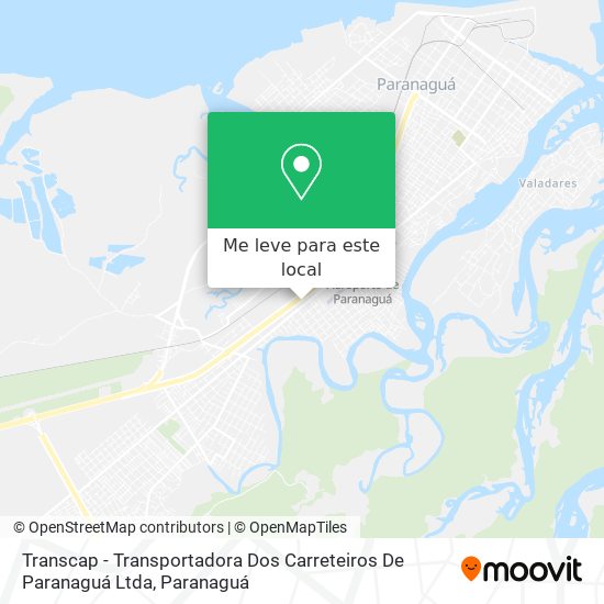 Transcap - Transportadora Dos Carreteiros De Paranaguá Ltda mapa
