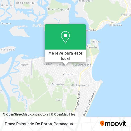 Praça Raimundo De Borba mapa