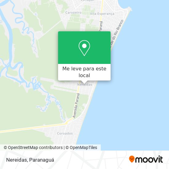 Nereidas mapa