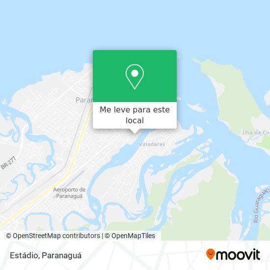 Estádio mapa