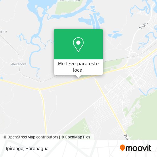Ipiranga mapa