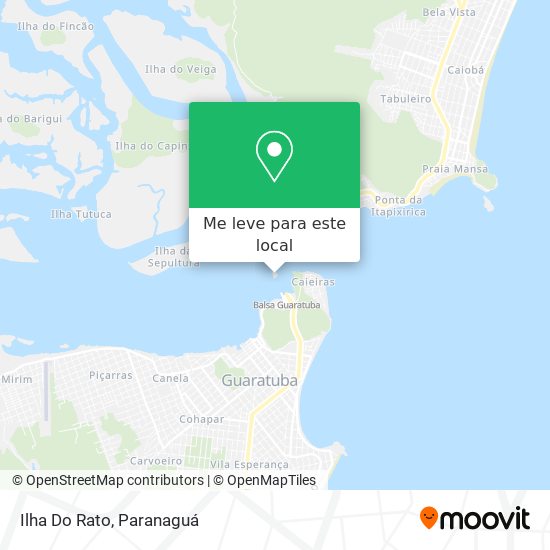 Ilha Do Rato mapa