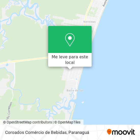 Coroados Comércio de Bebidas mapa