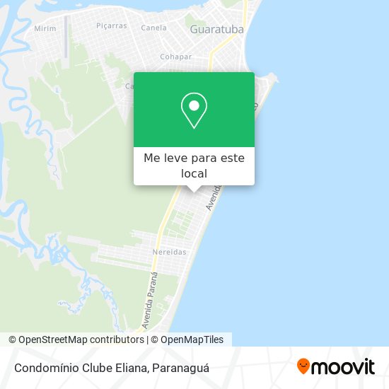 Condomínio Clube Eliana mapa