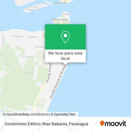 Condominio Edificio Ilhas Baleares mapa