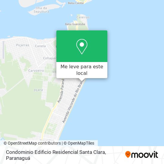 Condominio Edificio Residencial Santa Clara mapa