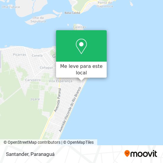 Santander mapa