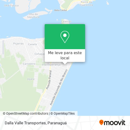 Dalla Valle Transportes mapa