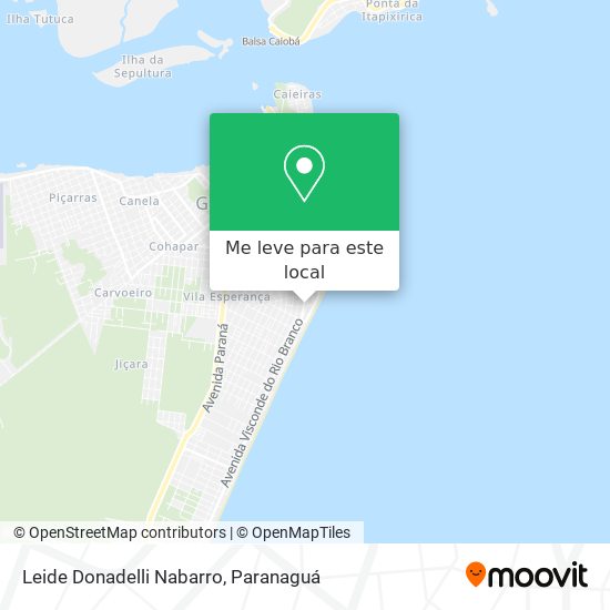 Leide Donadelli Nabarro mapa