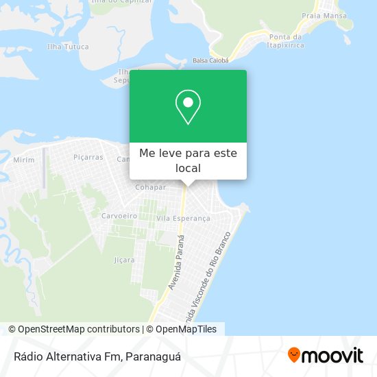 Rádio Alternativa Fm mapa