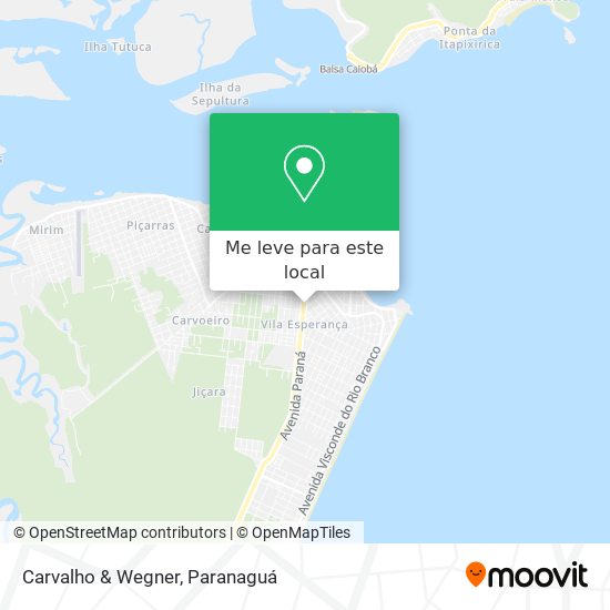 Carvalho & Wegner mapa