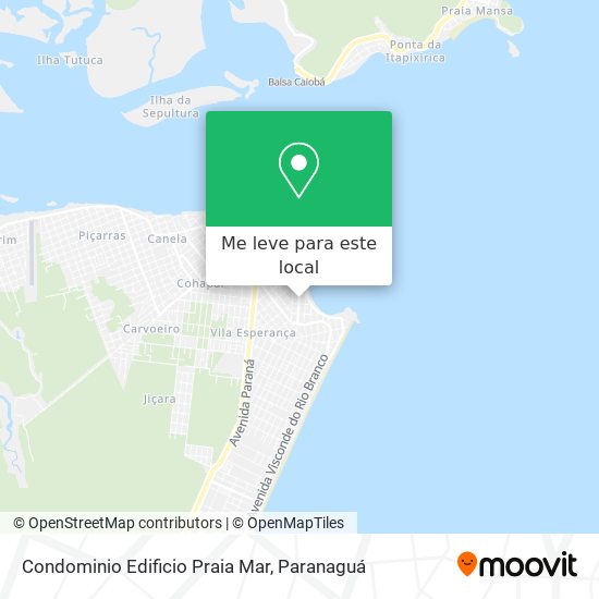 Condominio Edificio Praia Mar mapa