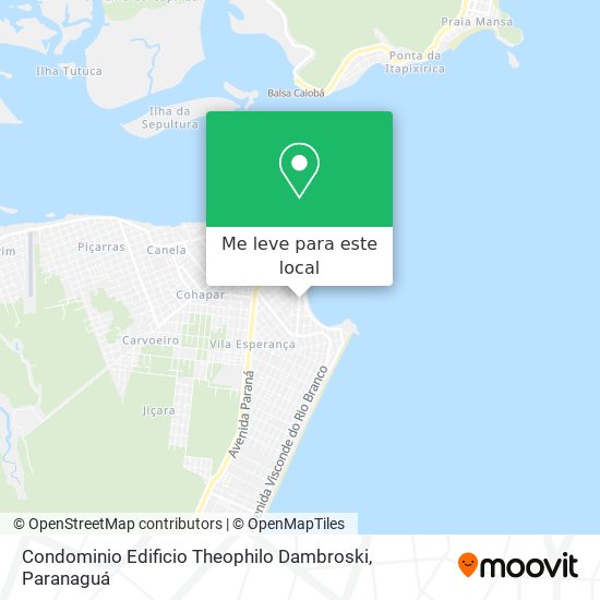 Condominio Edificio Theophilo Dambroski mapa