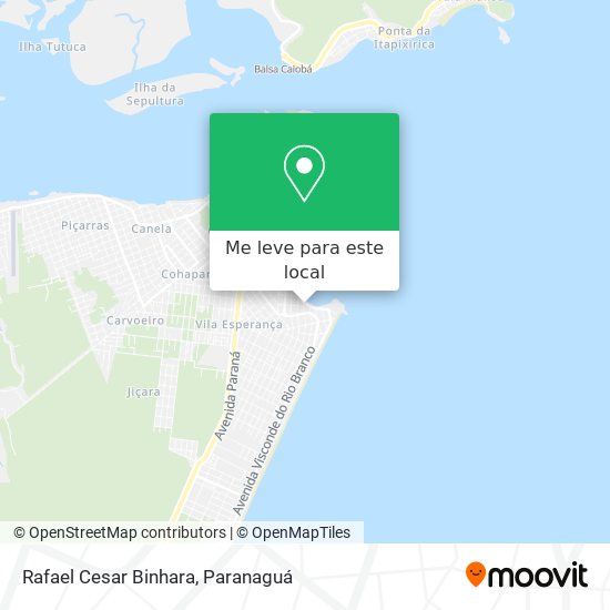 Rafael Cesar Binhara mapa