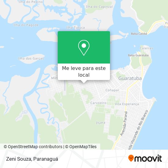 Zeni Souza mapa