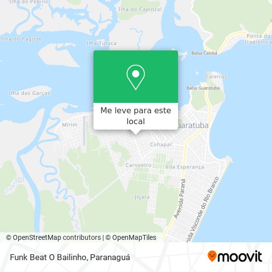 Funk Beat O Bailinho mapa