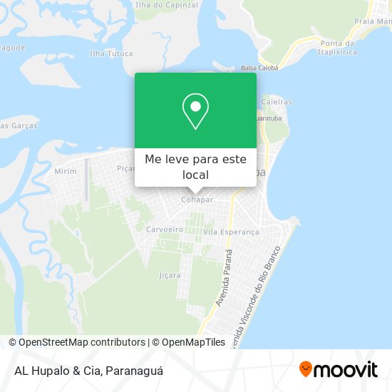 AL Hupalo & Cia mapa