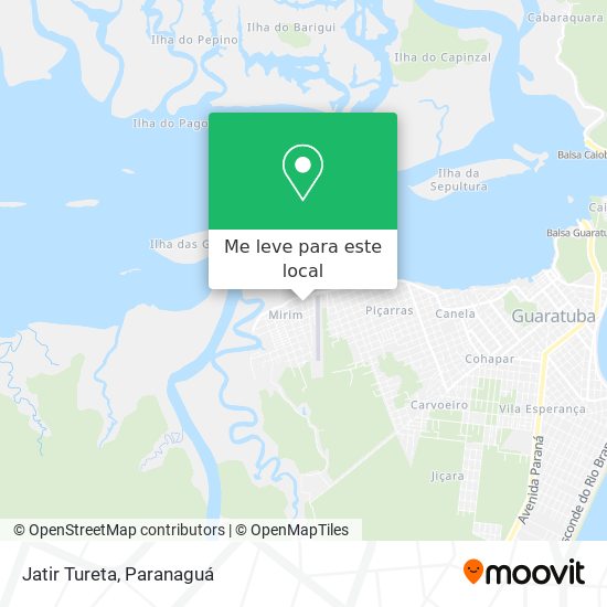 Jatir Tureta mapa