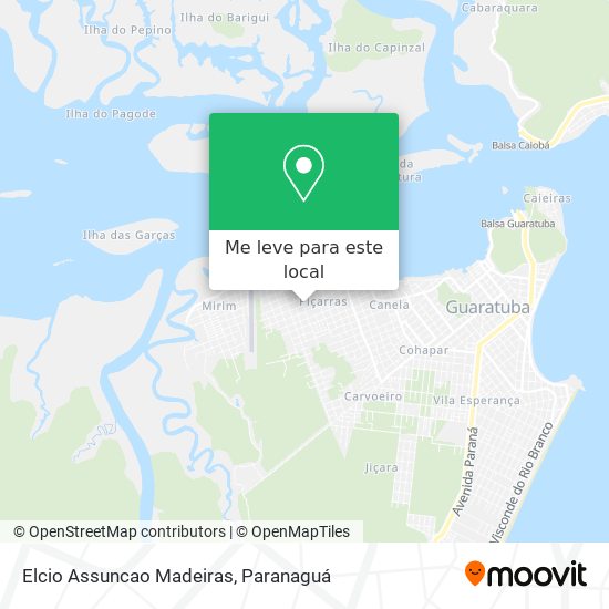 Elcio Assuncao Madeiras mapa