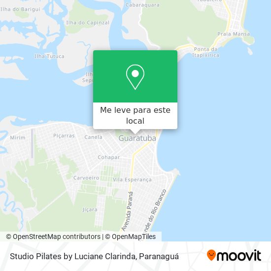 Studio Pilates by Luciane Clarinda mapa