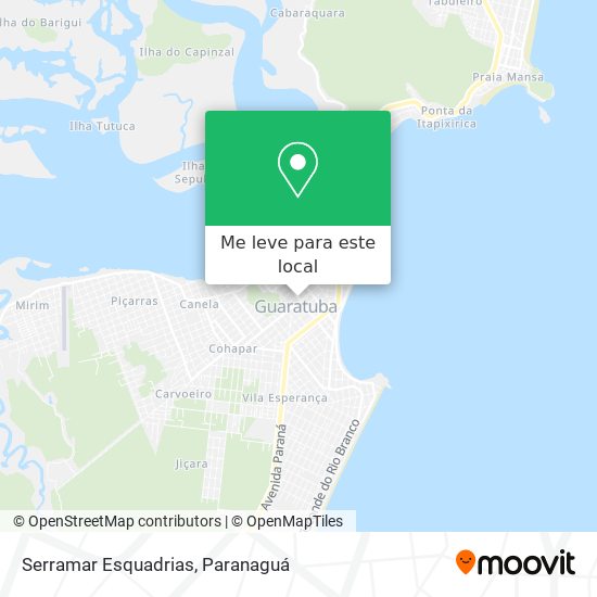 Serramar Esquadrias mapa