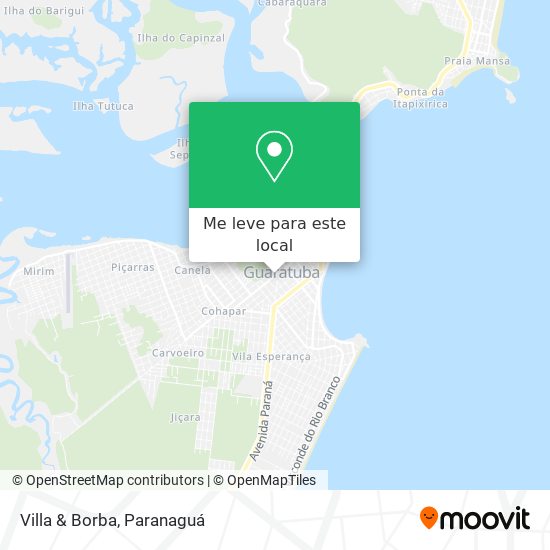 Villa & Borba mapa
