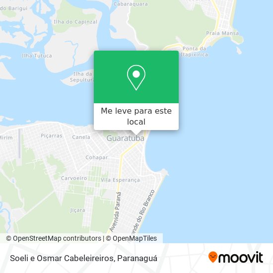 Soeli e Osmar Cabeleireiros mapa