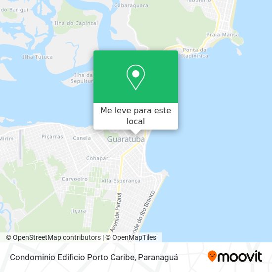 Condominio Edificio Porto Caribe mapa