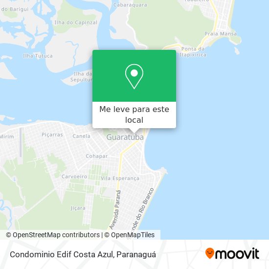 Condominio Edif Costa Azul mapa