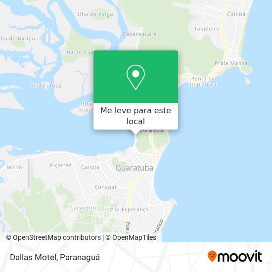 Dallas Motel mapa
