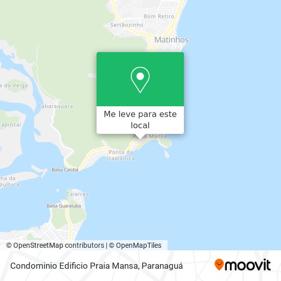 Condominio Edificio Praia Mansa mapa