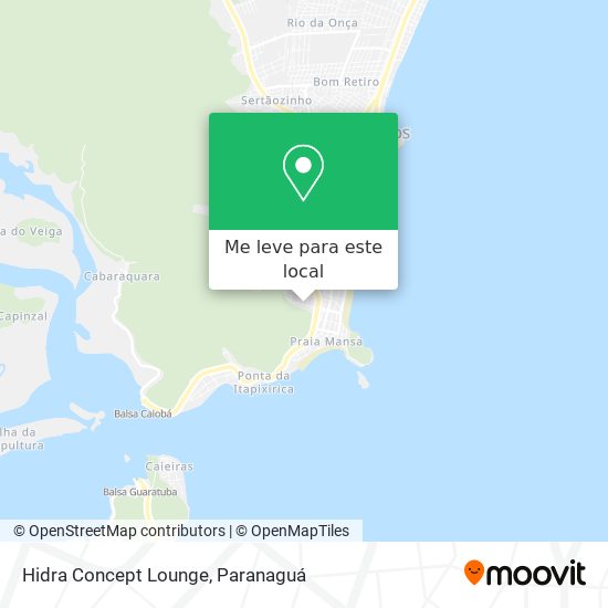 Hidra Concept Lounge mapa