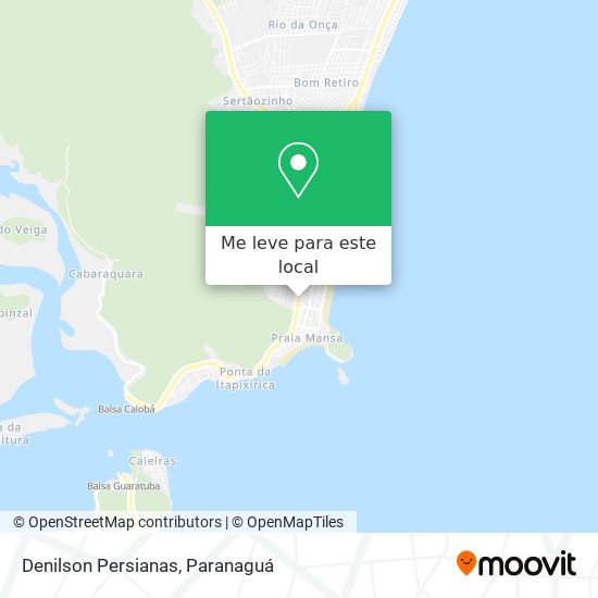 Denilson Persianas mapa