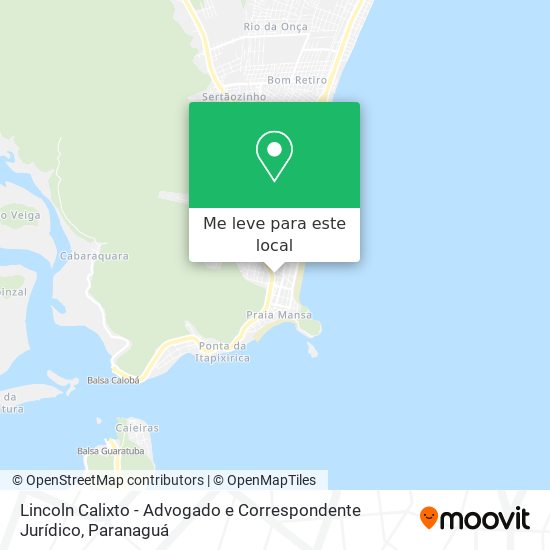 Lincoln Calixto - Advogado e Correspondente Jurídico mapa