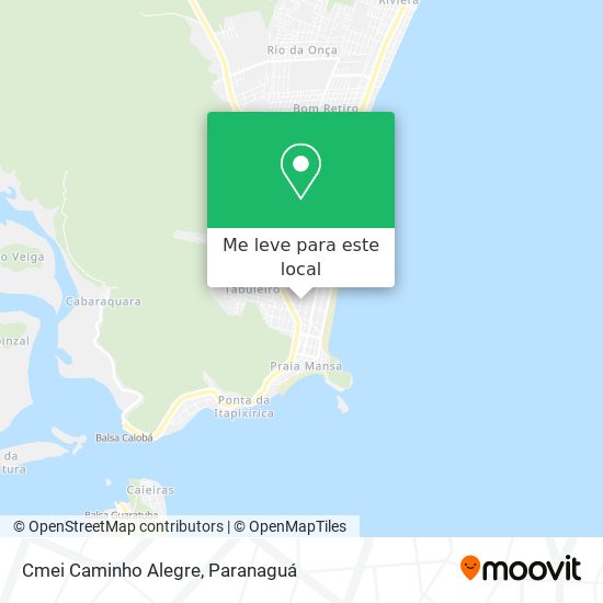 Cmei Caminho Alegre mapa