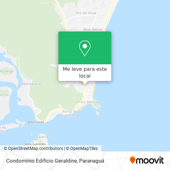 Condomínio Edifício Geraldine mapa