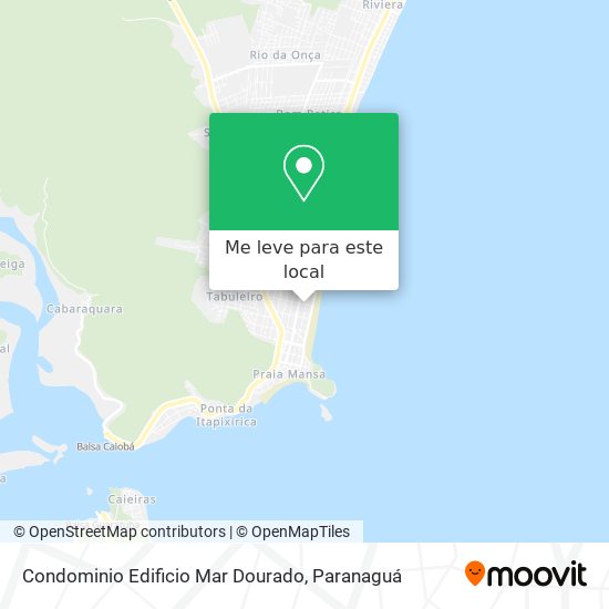Condominio Edificio Mar Dourado mapa