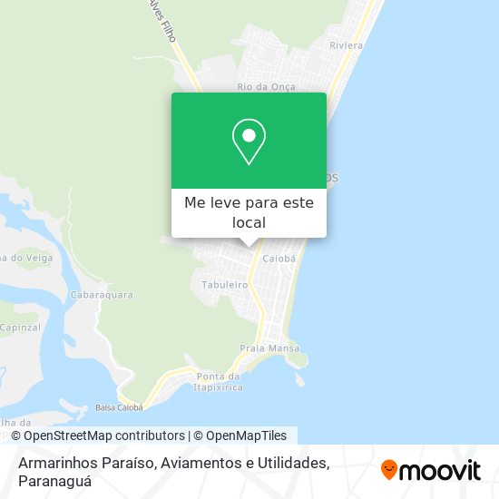 Armarinhos Paraíso, Aviamentos e Utilidades mapa