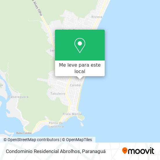 Condominio Residencial Abrolhos mapa