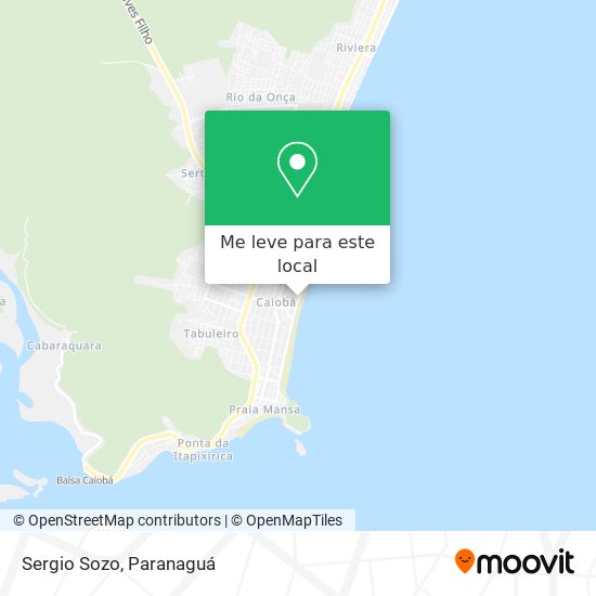 Sergio Sozo mapa