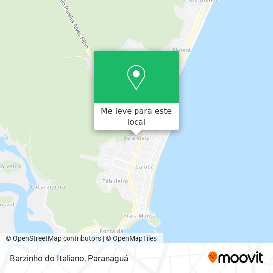 Barzinho do Italiano mapa